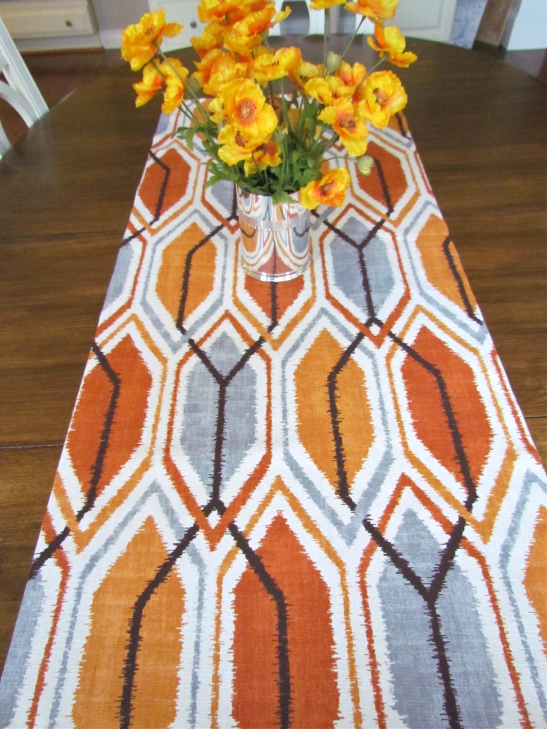 ORANGE TABLE RUNNER 12 x 48 Orange Table Runners Wedding