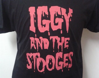 Band Tees × Made In Usa × Vintage Vintage 90s Iggy Pop The Stooges Punk - Foto 1