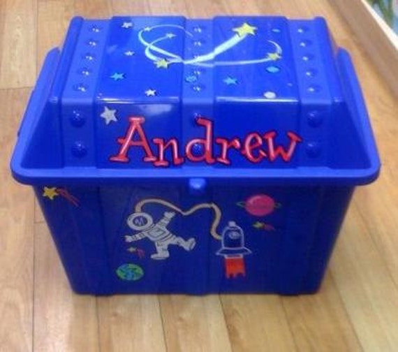 Personalized Toy Chest Kid's Custom Toy Chest