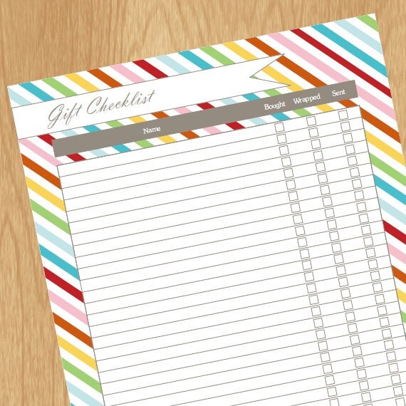 Printable Checklist Banner Planner Or Binder Checklist
