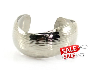 Silver Cuff Bracelet Silver Bracelet Cuff Brass Cuff Bracelet Brass Bracelet Cuff Wide Cuff Bracelet Silver Hammered Bracelet Cuff 009