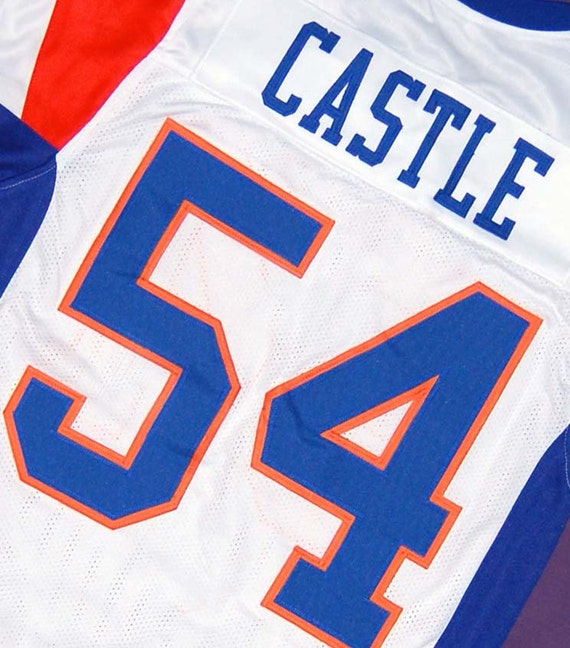 BLUE MOUNTAiN STATe KEViN THAD CASTLe 54 by THROWBACKJERSEYS