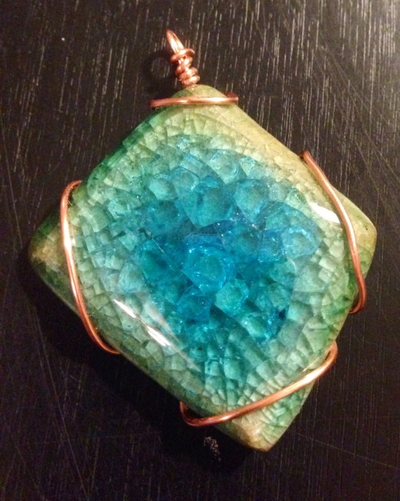 Items similar to Handmade Ceramic Pendant on Etsy