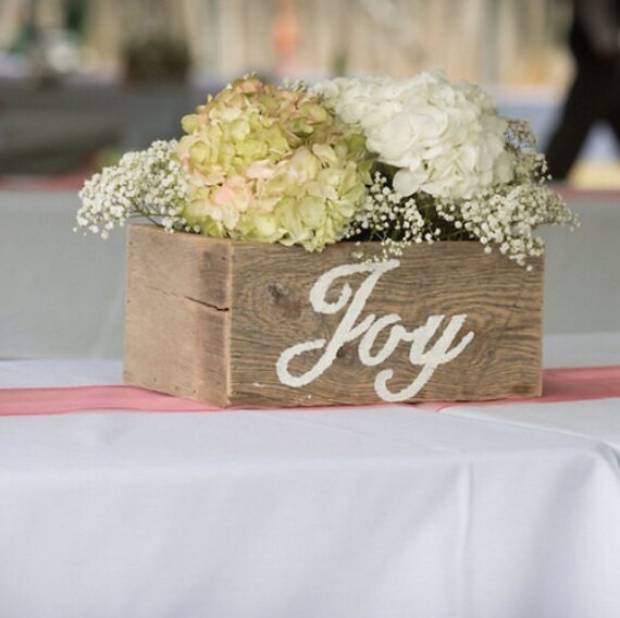 Items similar to Wood Centerpiece Boxes on Etsy