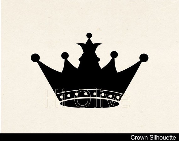 Download SALE SVG Crown clip artblack silhouette King Crown clip art