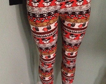 Popular items for holiday leggings on Etsy
