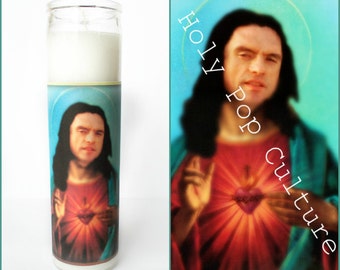 Saint Tommy Prayer Candle // Wiseau // The Room // Birthday girlfriend boyfriend Fathers Day Gift Idea