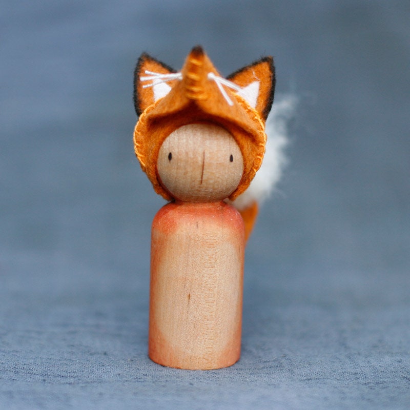 fox peg doll