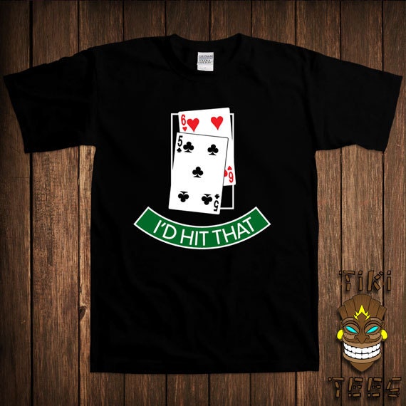 Funny Blackjack Tshirt Cards Casino Tshirt Tee Shirt Poker