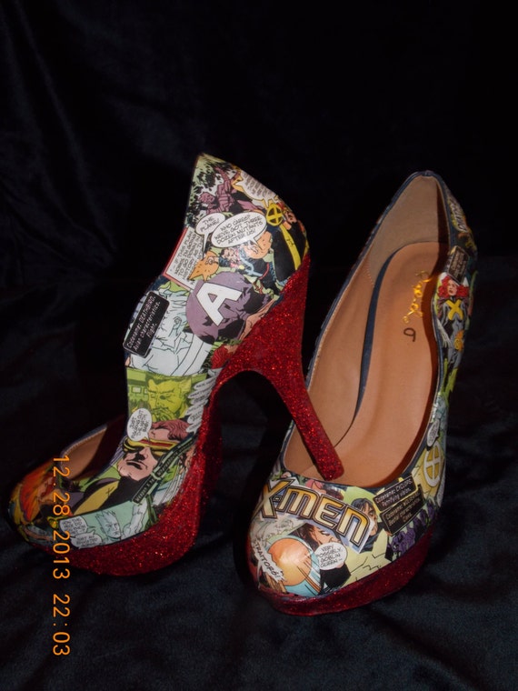 Custom Comic Book High Heels