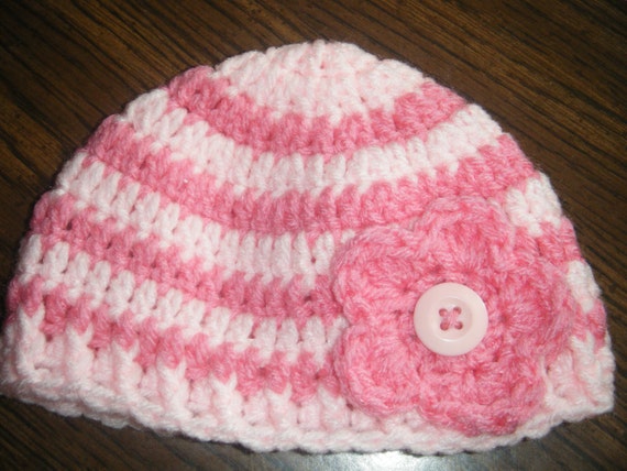 Items similar to Benie hat made for Newborns on Etsy