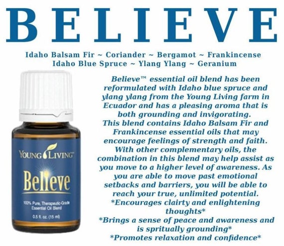 Young Living 15Ml Believe Blend Therapeutic by UrbanHazardInd