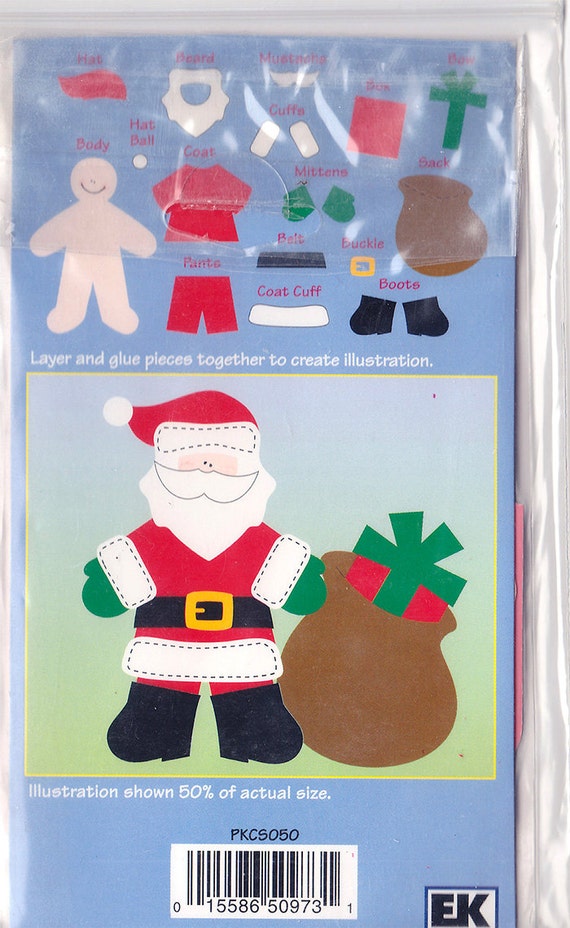 Paperkins Santa Claus Paper Doll Die Cuts