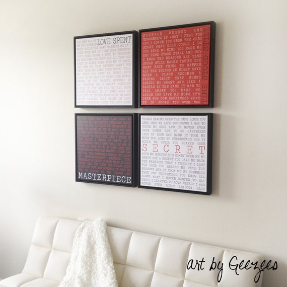 18X18 Floating Frame Canvas Word Art Home Decor beautiful and