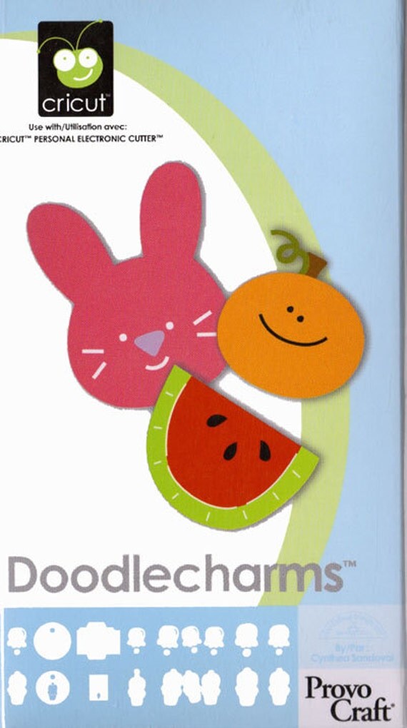 Cricut Doodlecharms Cartridge by TheGlamorousLife on Etsy