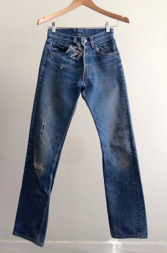 The Levi Strauss Holy Grail Dirty Wash 501 Jeans by rerunvintage
