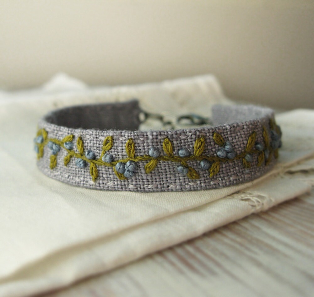 Awesome Embroidery Cloth Bracelet
