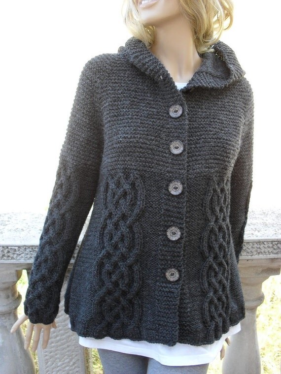 dark grey cardigan womens sweaters sweater