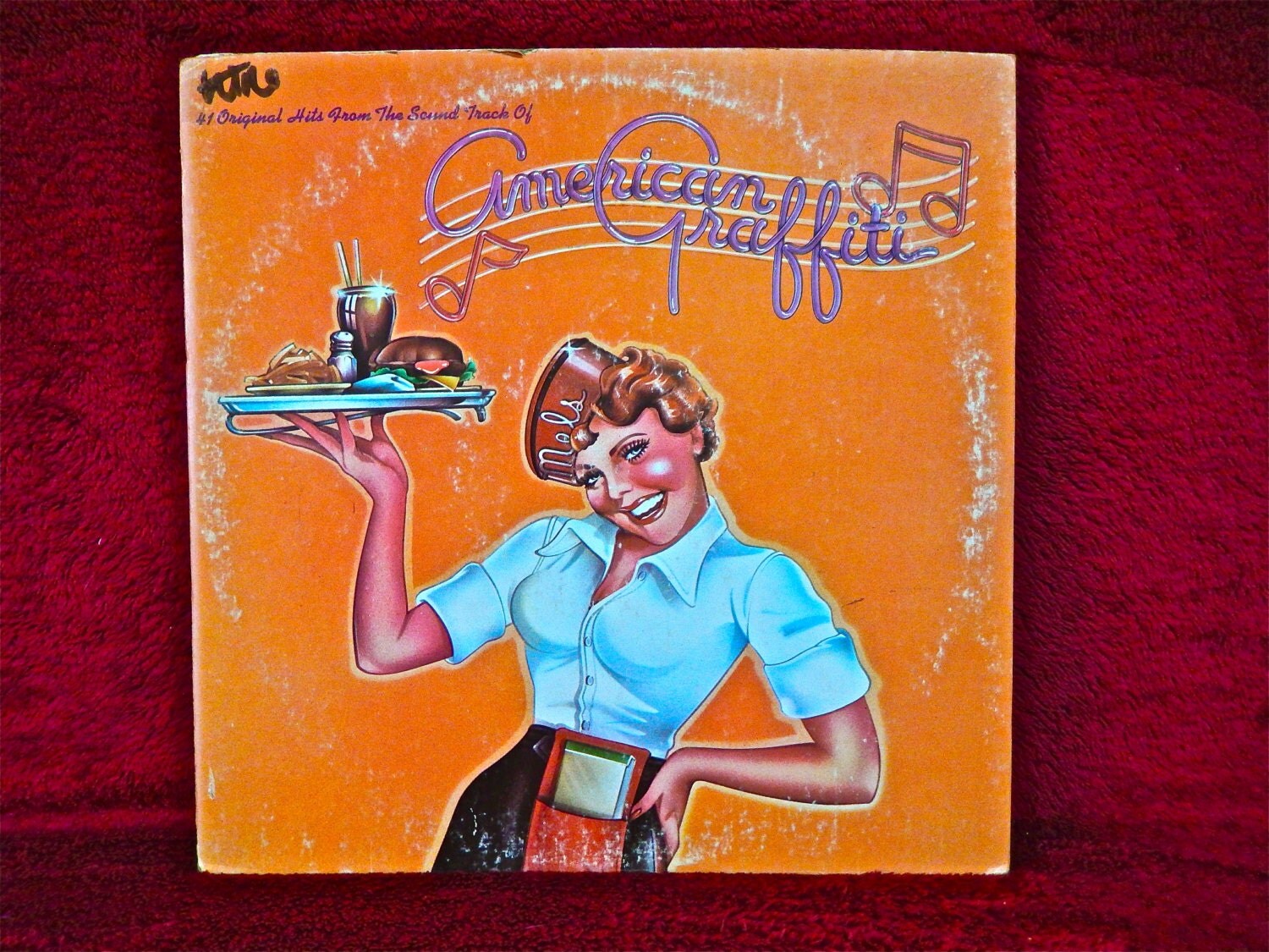 AMERICAN GRAFFITI 1973 Vintage Vinyl 2 lp Gatefokld Record