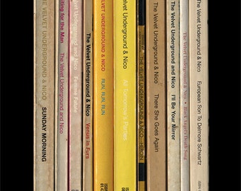 Velvet Underground Poster Print 'The Velvet Underground & Nico' Andy Warhol Banana Album As Books Penguin Books