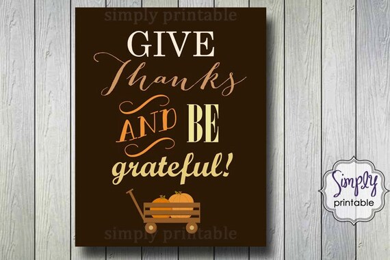 SALE - Thanksgiving 8x10 Wall Print Il_570xn