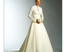 Wedding gown dress patterns