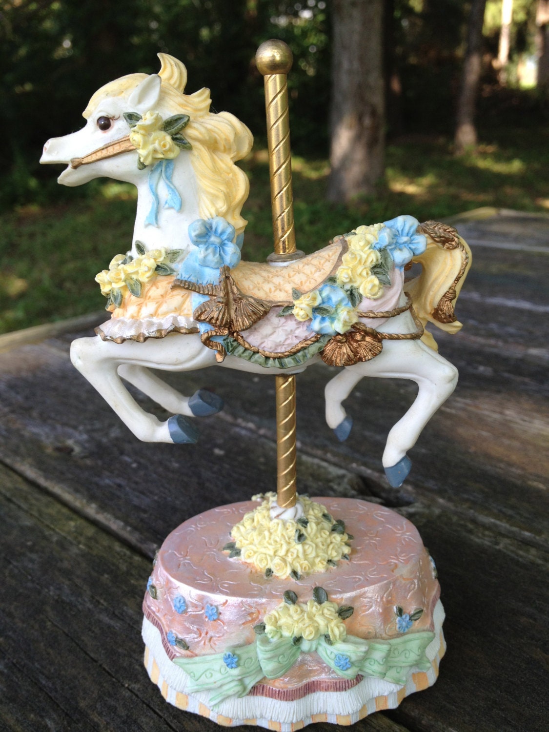 Carousel Horse Music Box Melodies County by TheFlyingBlueMonkey