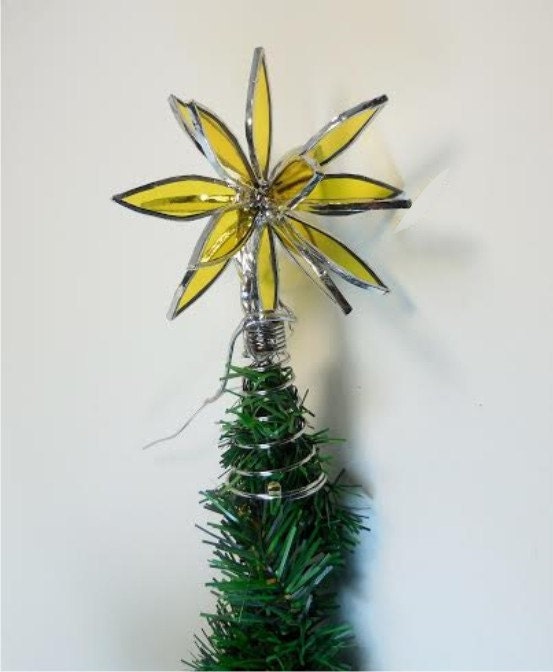 3d stained glass christmas tree topper 3d stained glass christmas tree topper