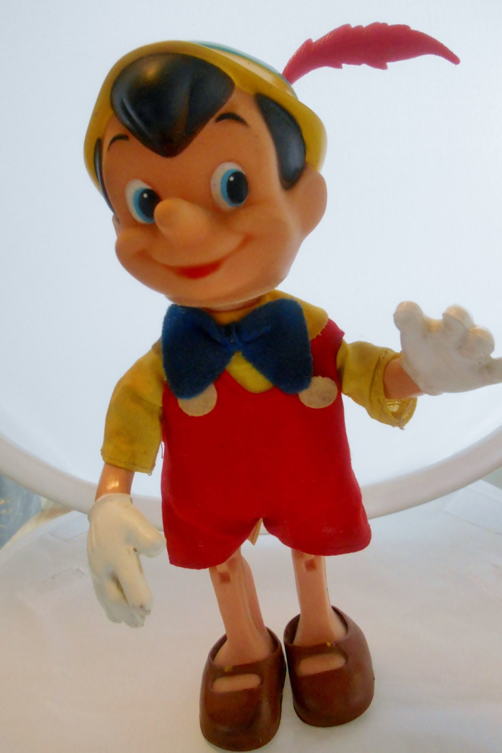 stuffed pinocchio doll