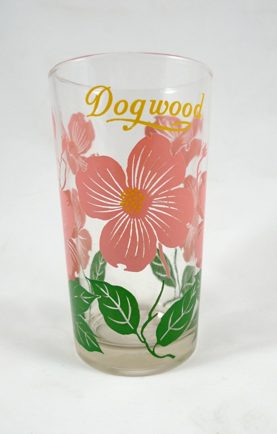Boscul Peanut Butter Glass Dogwood Vintage Swanky Swig In