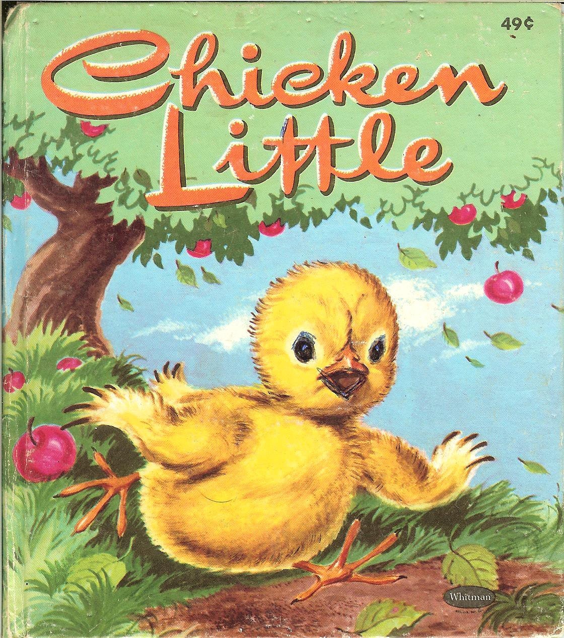 Vintage 1958 Chicken Little Childrens Book