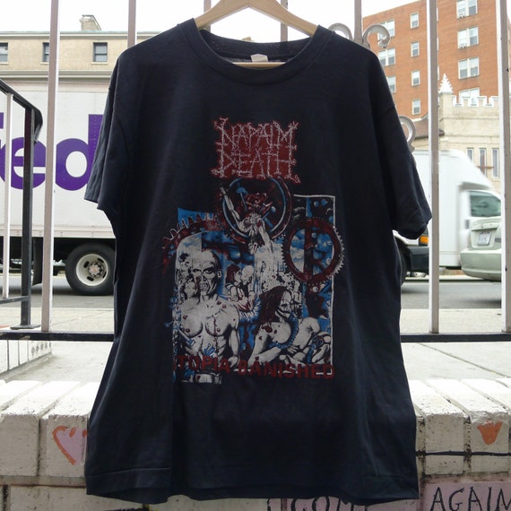 napalm death utopia banished t shirt