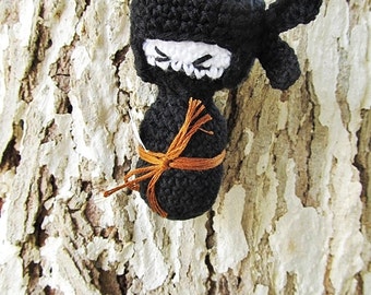 Amigurumi PATTERN-Crochet Ninja Doll PDF Pattern-Amigurumi Doll Pattern