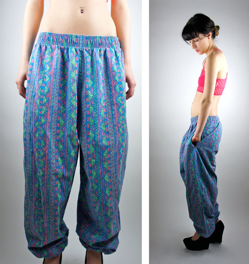 80s Hammer Pants / Unisex / LARGE / Men / by HotelBrahvoVintage