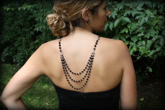 Vintage backdrop necklace Clearance