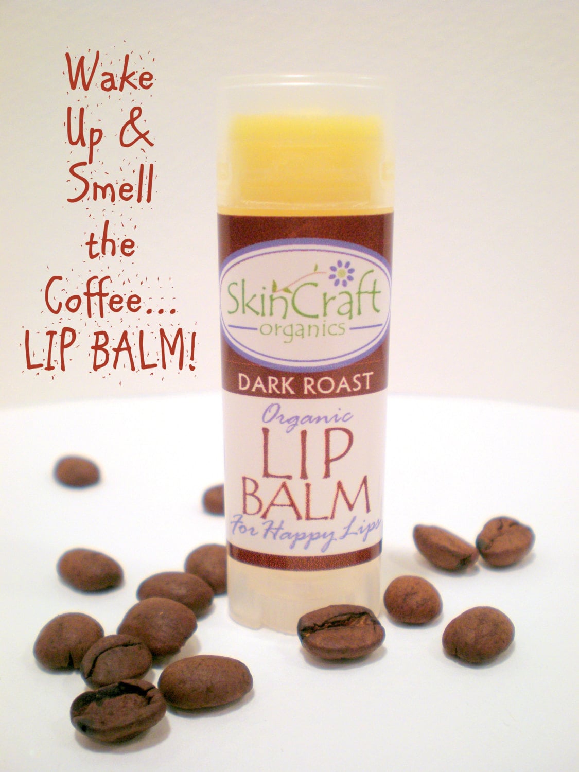 Organic Coffee Lip Balm Dark Roast Lip Balm Naturally