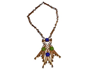 Castle Cliff Necklace. marked on the back