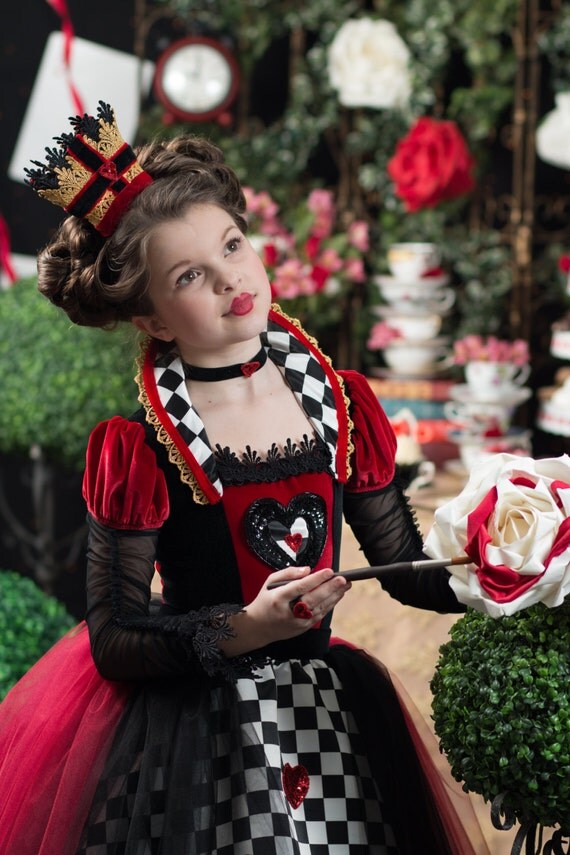 Queen of Hearts Costume Dress from Alice in by EllaDynae ...