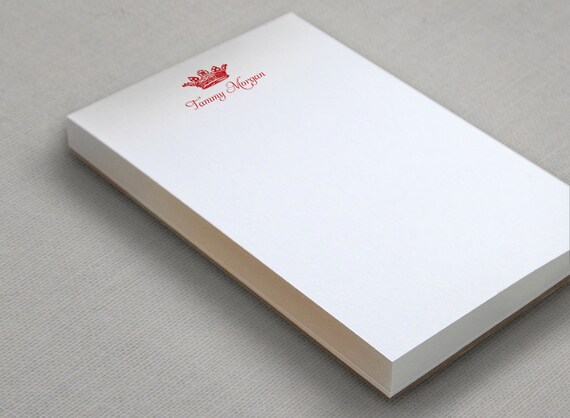 ... Sticky Note Pads (4" x 6" w/ 25 Sheets) | Personalized Notepads