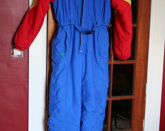 Ski Clothing Ski Suit One Piece Snow suit - Ladies, Youths or Small ...
