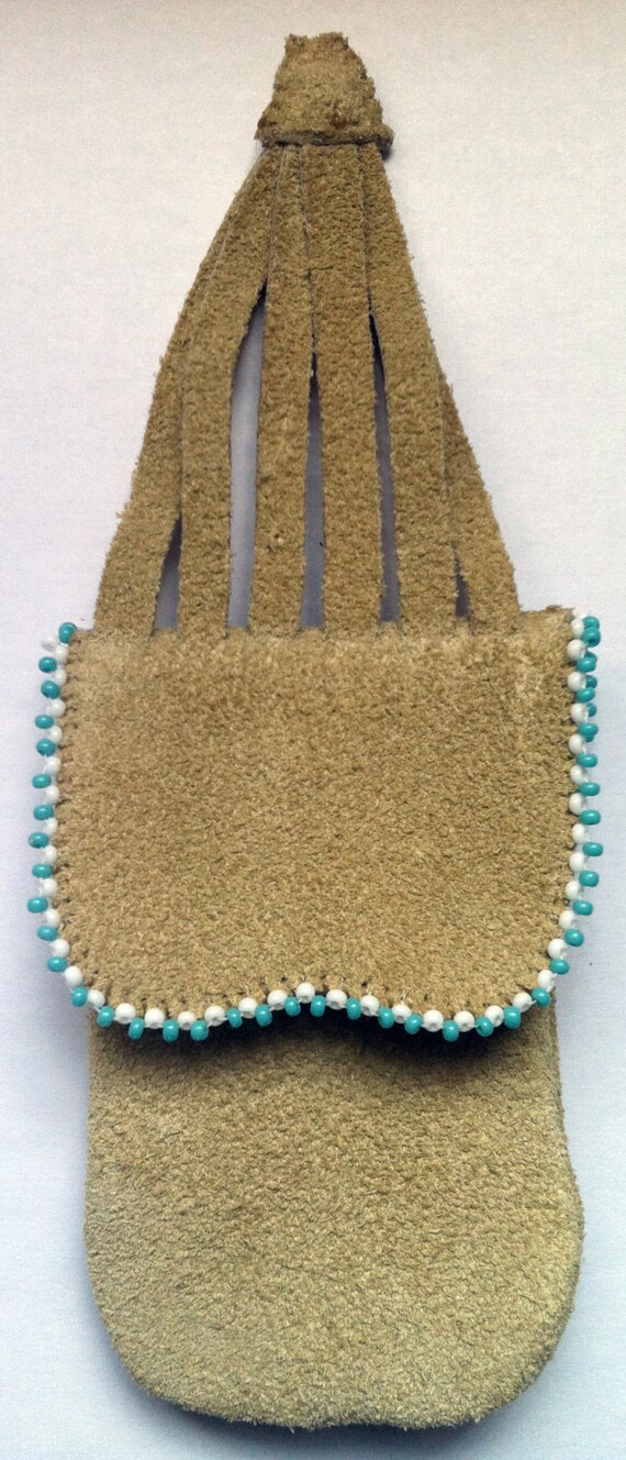 Native American Beaded Puzzle Pouch by NativeCooperative on Etsy