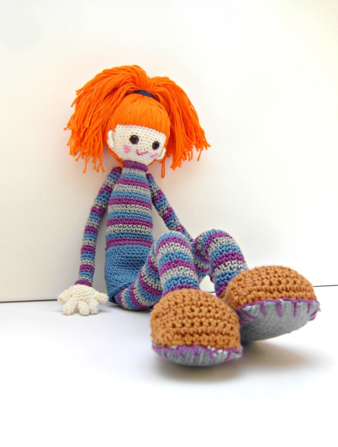 Crochet Doll Pattern Bel Cute Crochet Amigurumi Girl