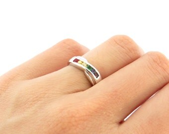 pride wedding rings