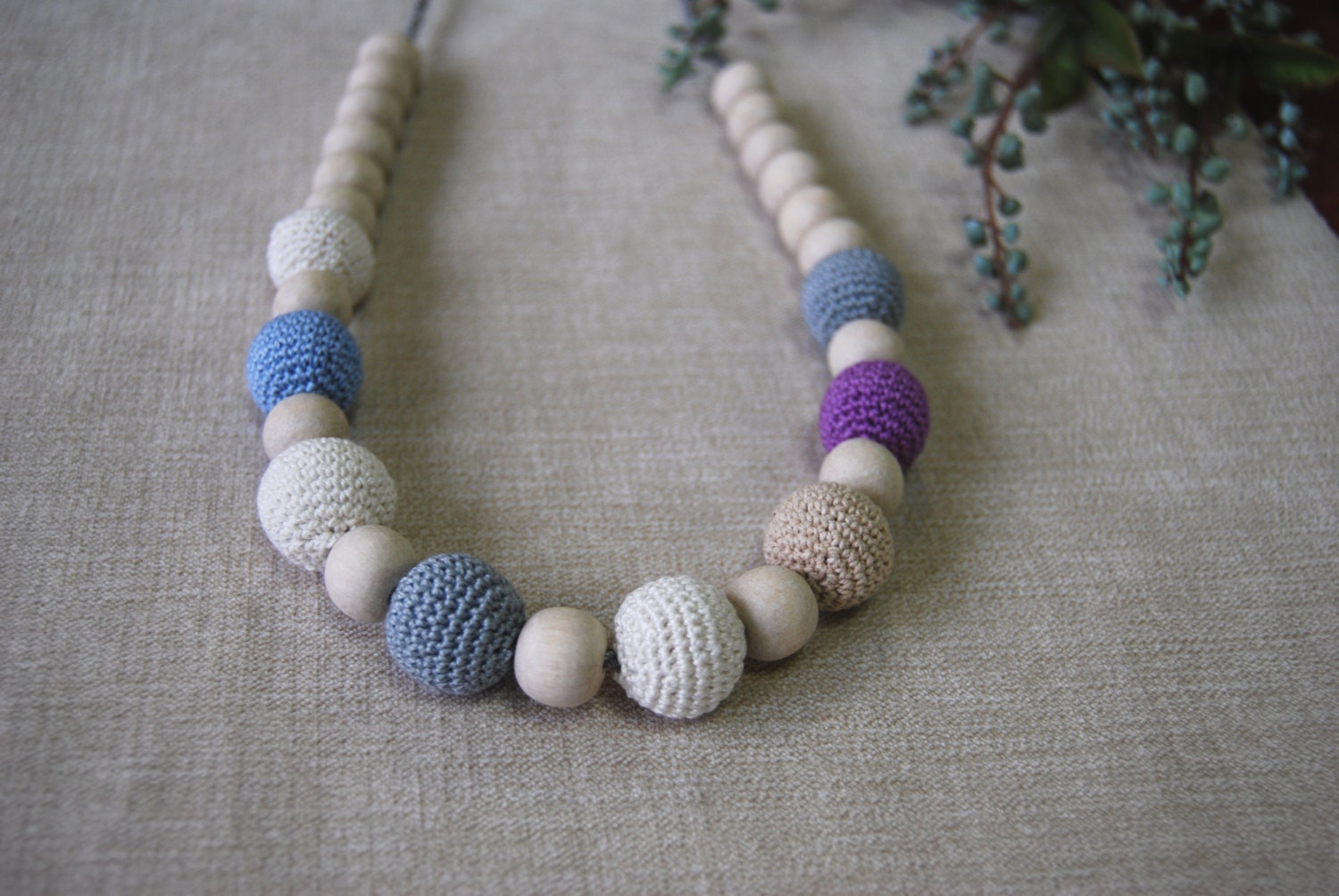 Breastfeeding Necklace Delicate/ Teething Necklace for mom to
