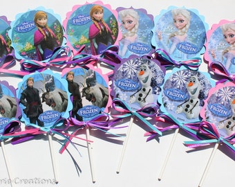 Frozen inspired Happy Birthday Banner Elsa by AbbeyMarieCreations