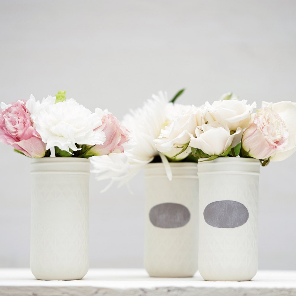 Porcelain Quilted Jelly Jar Centerpieces Etsy finds