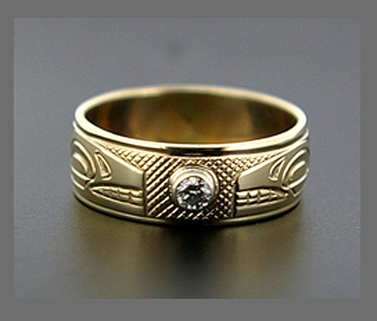 indigenous wedding rings