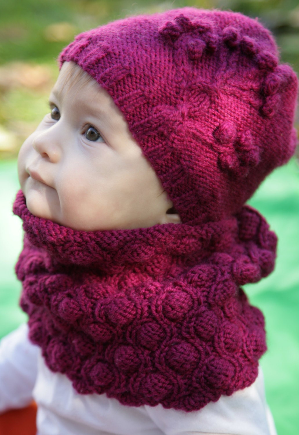 Knitting Pattern NAPA VALLEY Cowl neck warmer/headband