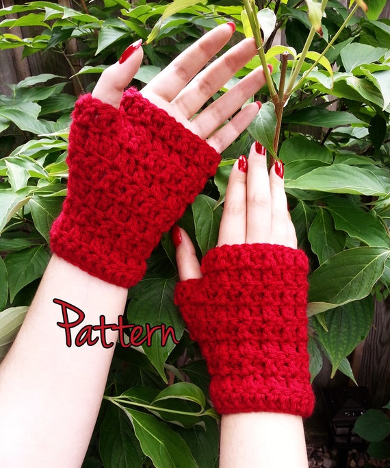 gloves fingerless beginner crochet pattern Beginner Crochet Tutorial Pattern Gloves Simple Easy Fingerless Glove