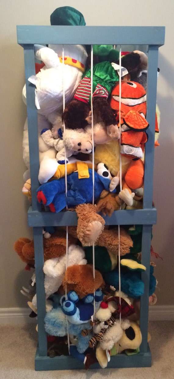 bungee cord stuffed animal storage